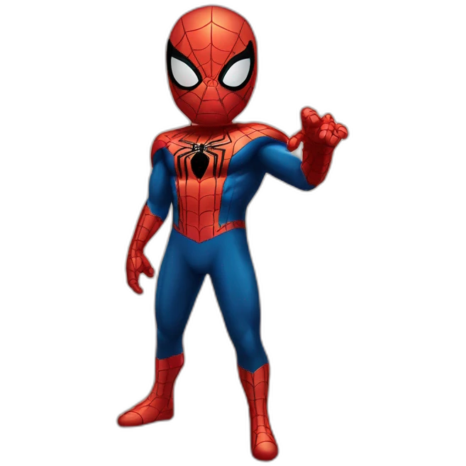 Spider man en armure emoji
