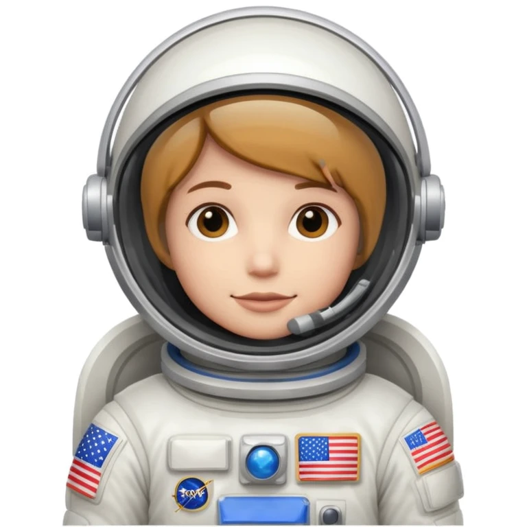 astronaut us flag emoji