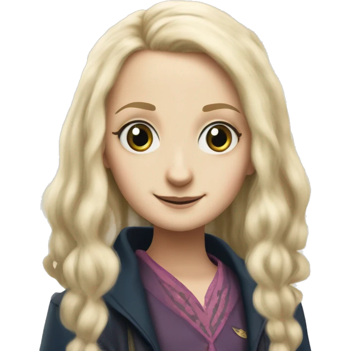 Harry Potter's Luna Lovegood emoji