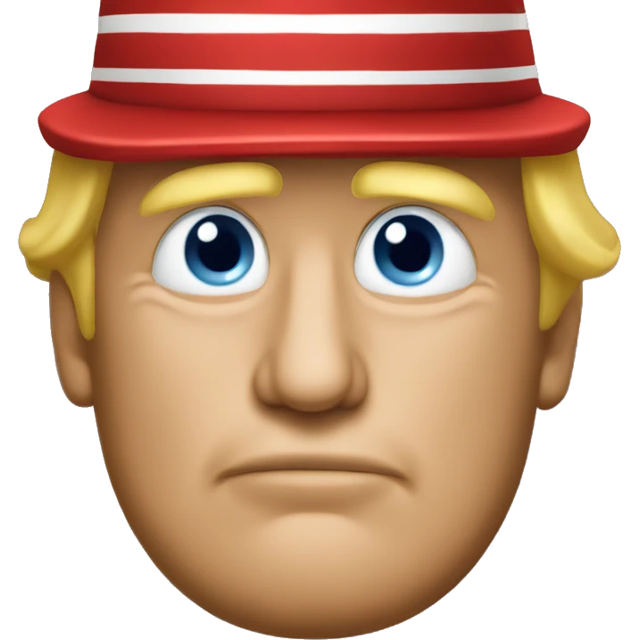 donald trump red hat emoji