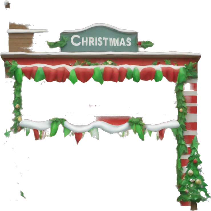christmas store emoji