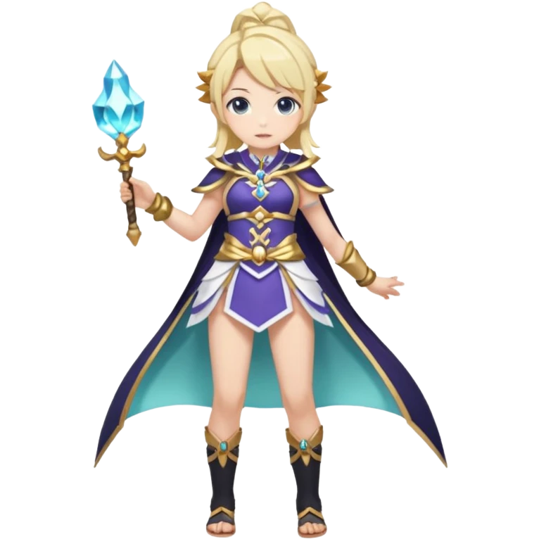 Lumine (from Genshin Impact) (full body) emoji