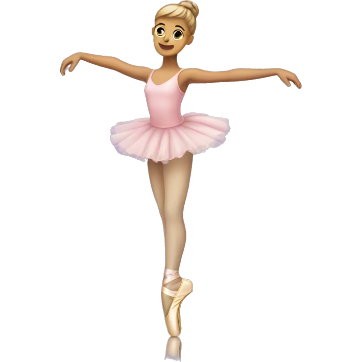 Standing on pointe shoes emoji