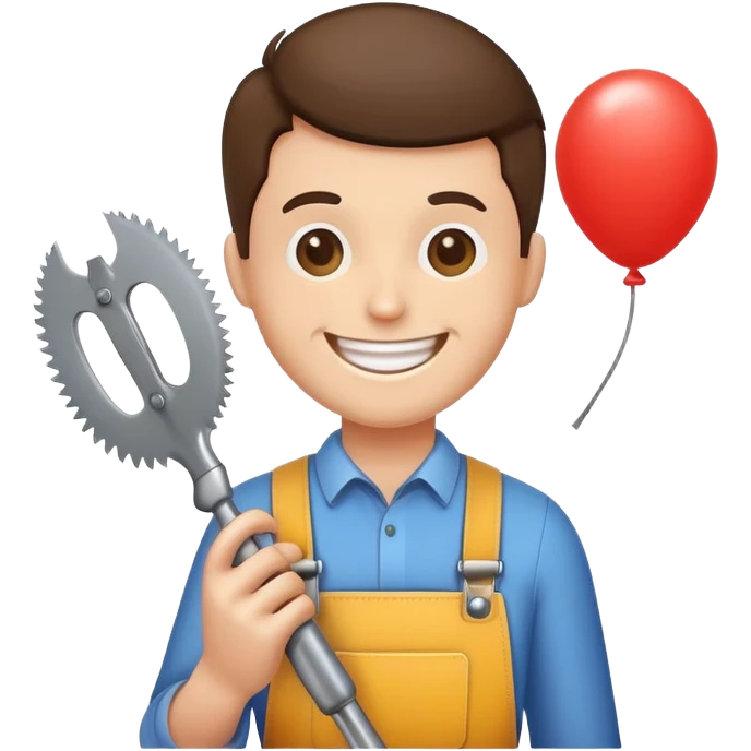 a bloon saw emoji