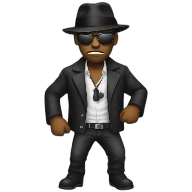 Moustique gangster emoji