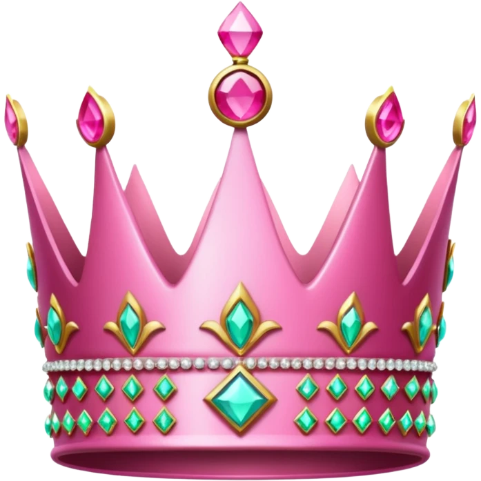 pink crown emoji