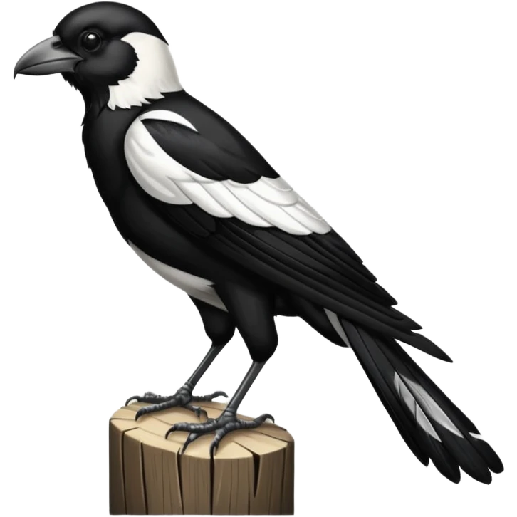 Collingwood magpie emoji