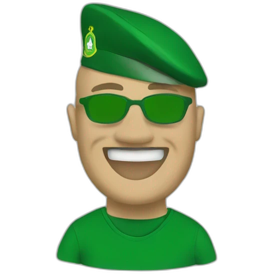 Ultras green army CSC emoji