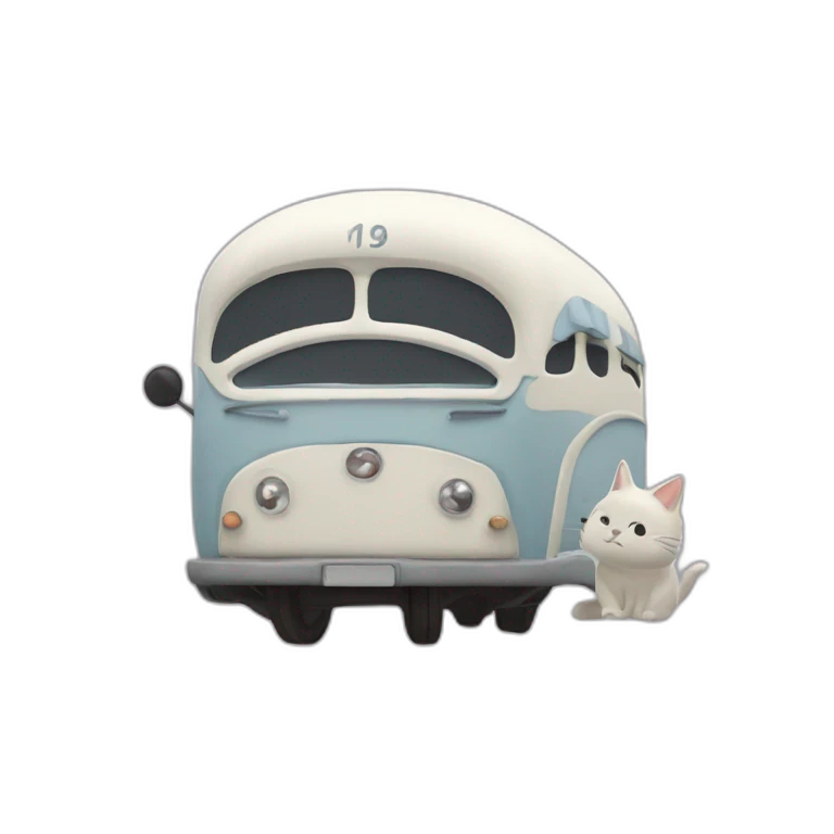 Le chat bus de Mon Voisin Totoro emoji