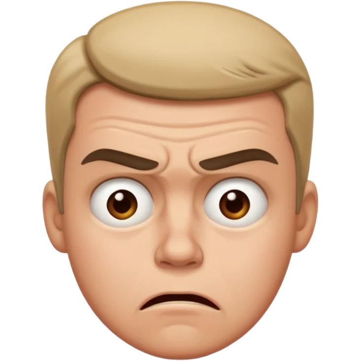 Frustrated  emoji