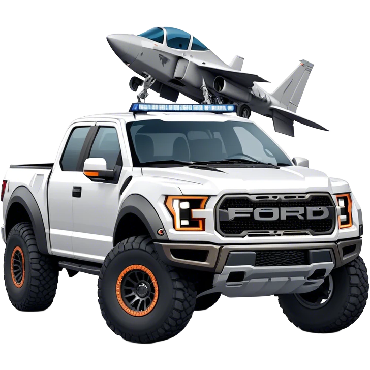 Ford f150 Raptor - Ford (Model Year: 2024) (Iconic colour: White) emoji