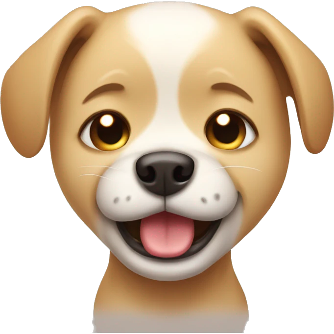 cute dog crying  emoji