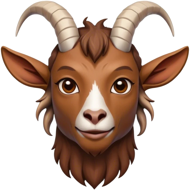 Futuristic Goat(Ram) man 2/3 veiw emoji
