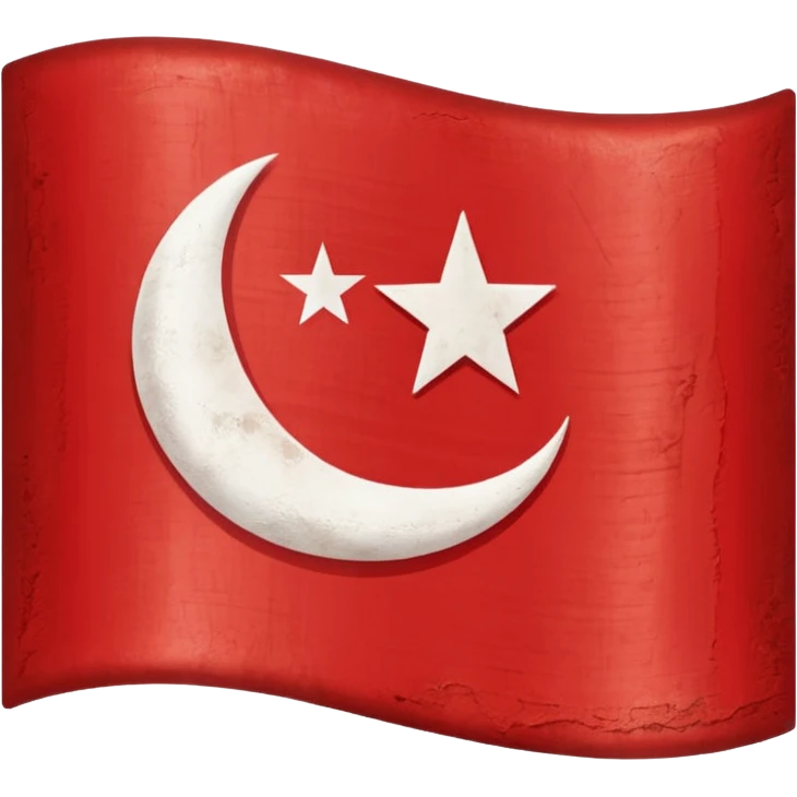 Osmanlı bayrağı  emoji