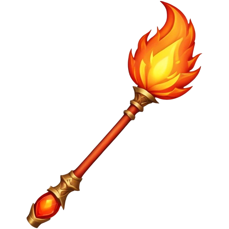Fire Mage Staff emoji