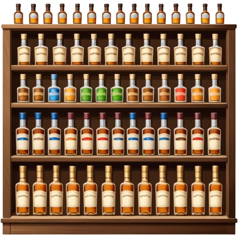 liquor store shelf emoji