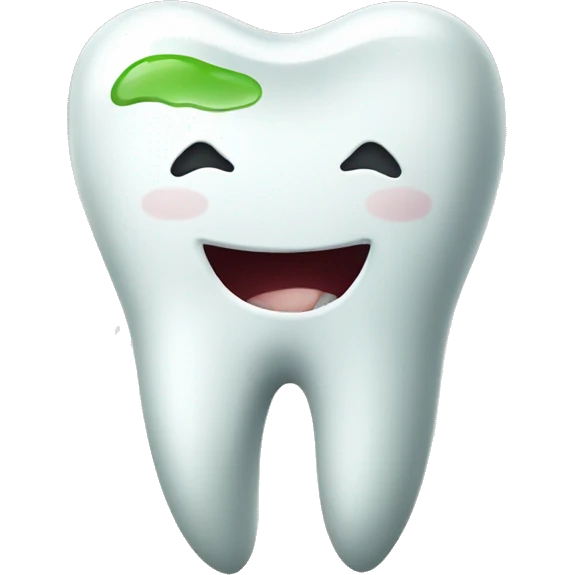 tooth with plaque emoji
