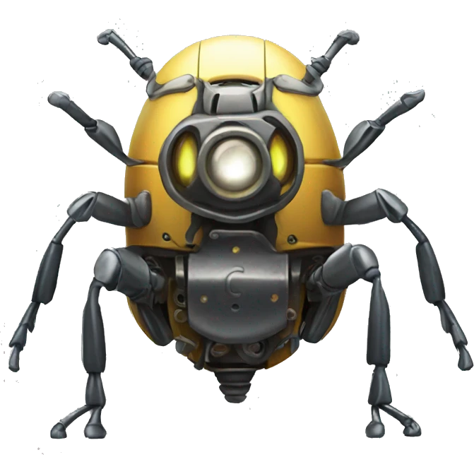 mechanical lightbug emoji