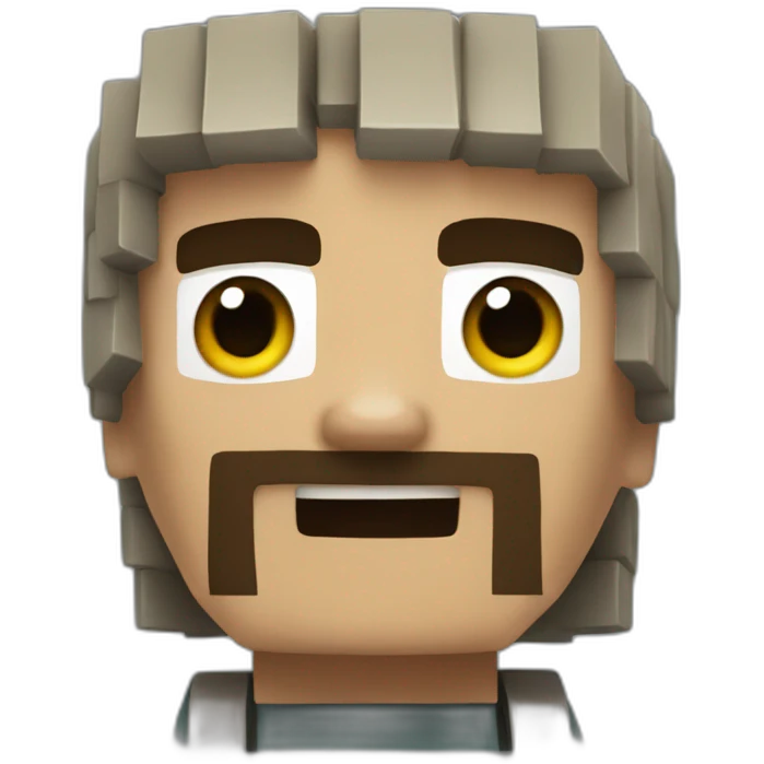 Steeve from Minecraft emoji