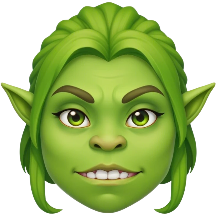 Girl ogre emoji