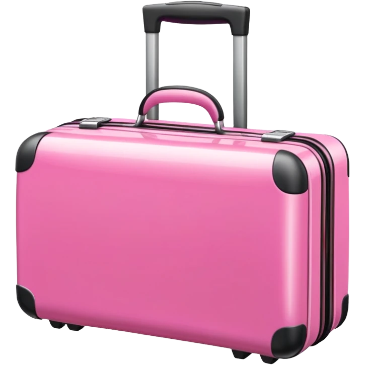 pink suitcase emoji