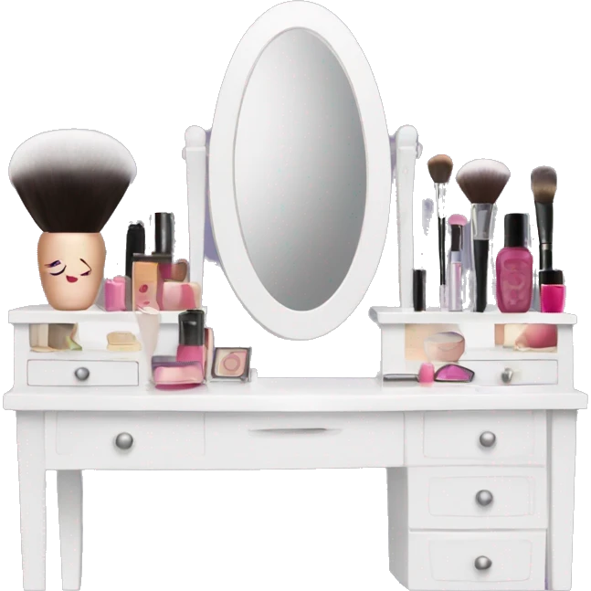 Makeup vanity  emoji