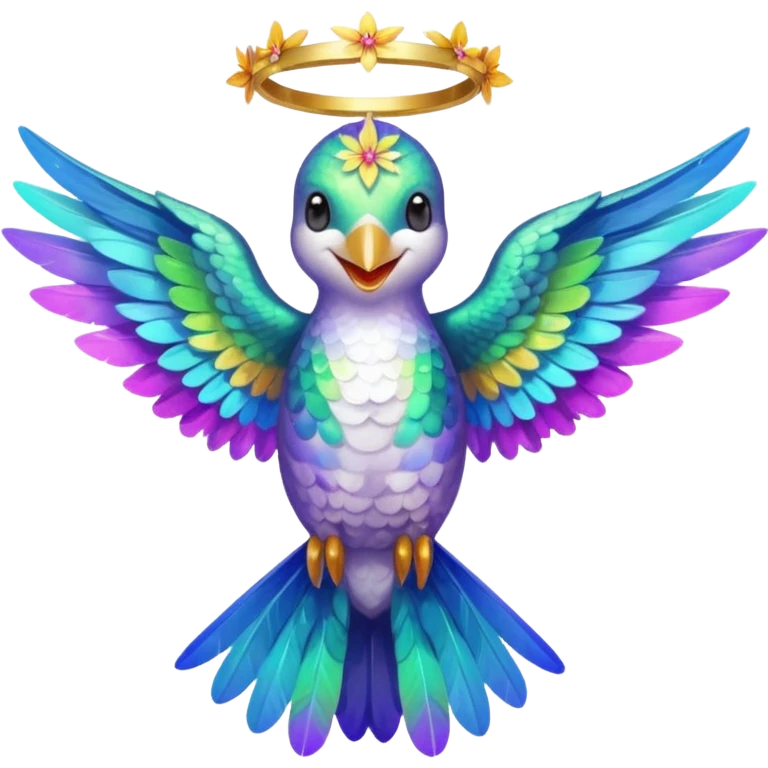 Hummingbird angel emoji copy and paste for facebook emoji