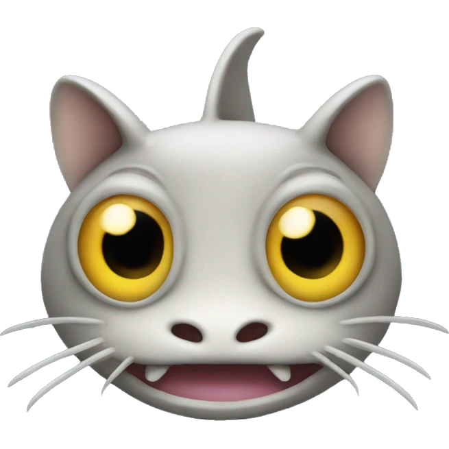 Catfish with it’s mouth down emoji