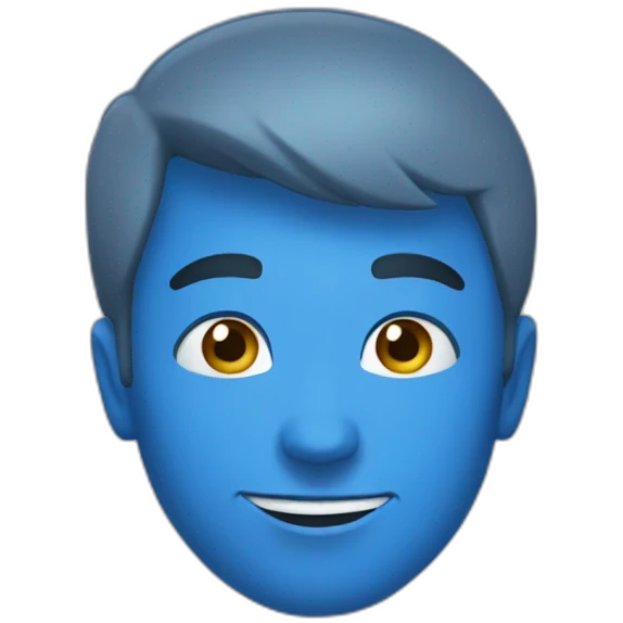 Verificación azul emoji