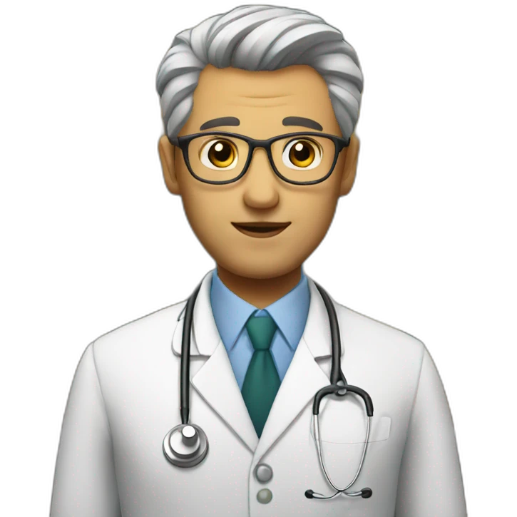 Doctor in bar emoji
