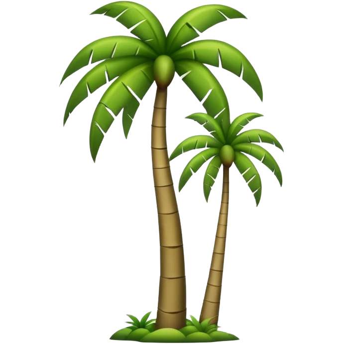 Palm trees emoji