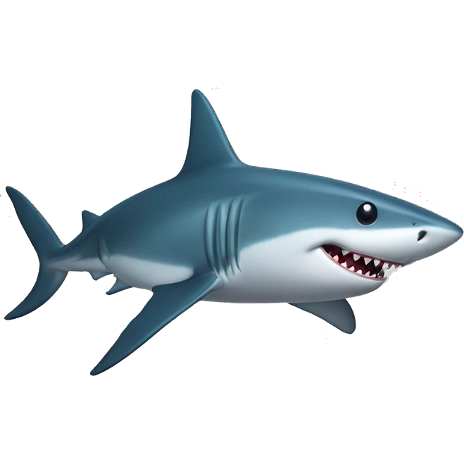 requin avec casq emoji