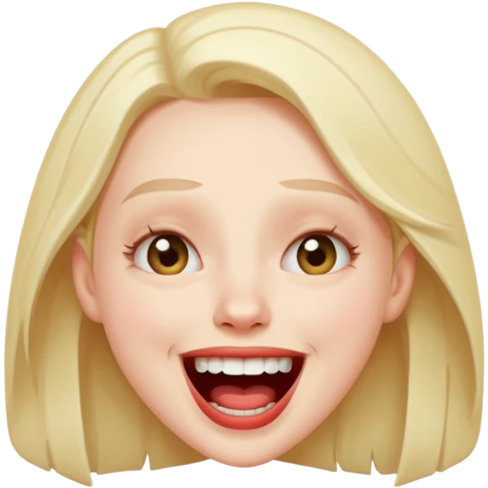 خنده از روی ترس emoji