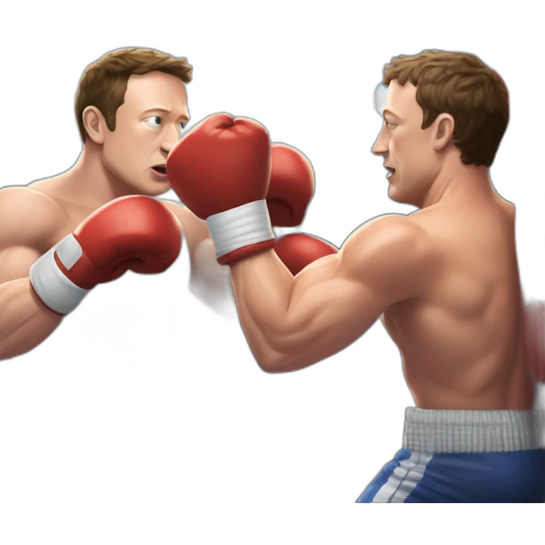 muscular-elon-musk-fighting-muscular-mark-zuckerberg-in-boxing-ring emoji