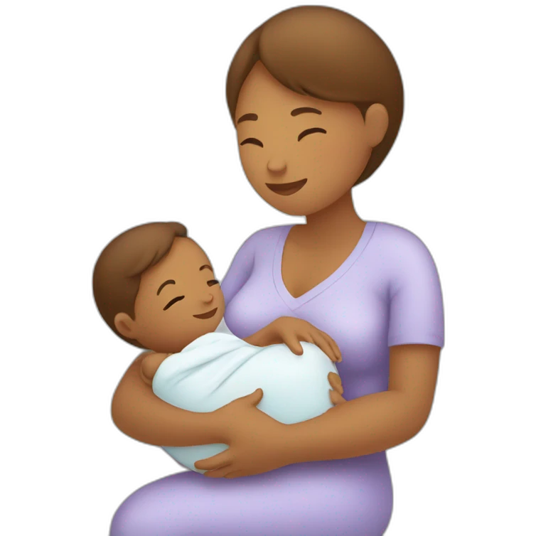 breastfeed child emoji