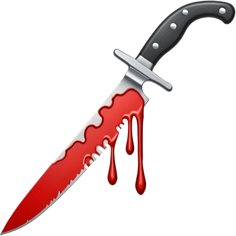 Bloody Knife throw  emoji