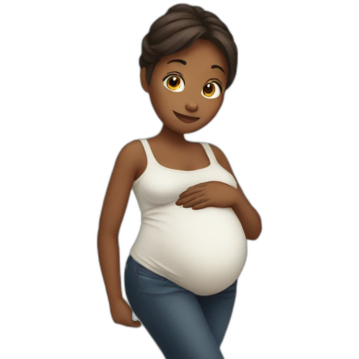 pregnant emoji