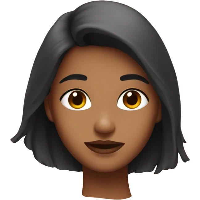 Lush face girl emoji