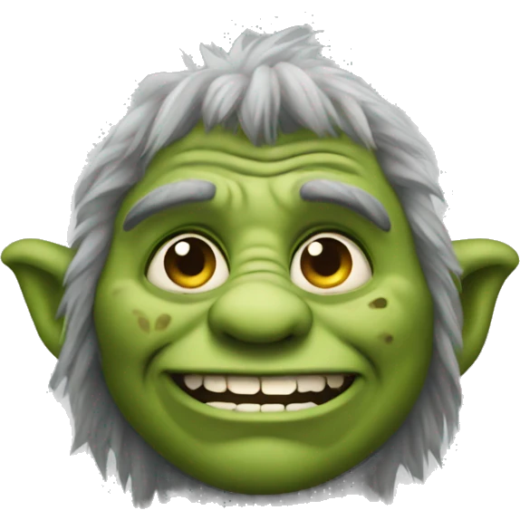 troll with warts emoji