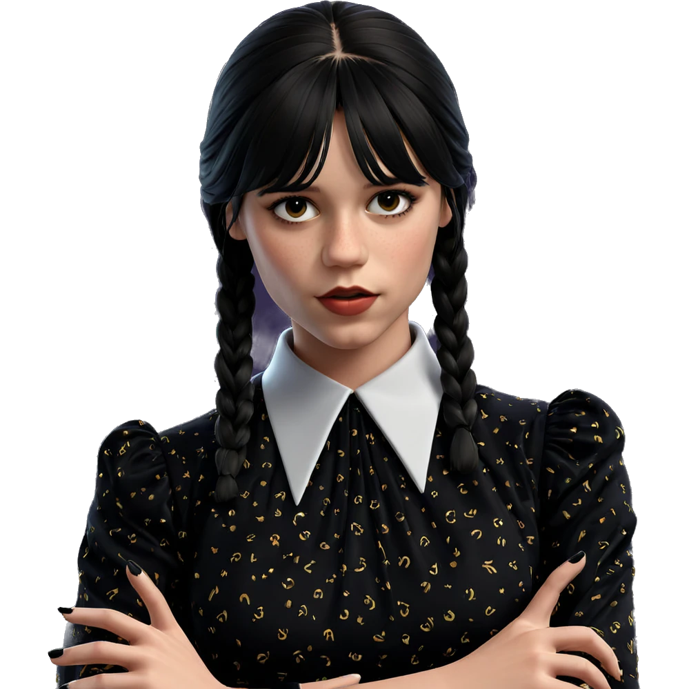 girl in black dress emoji