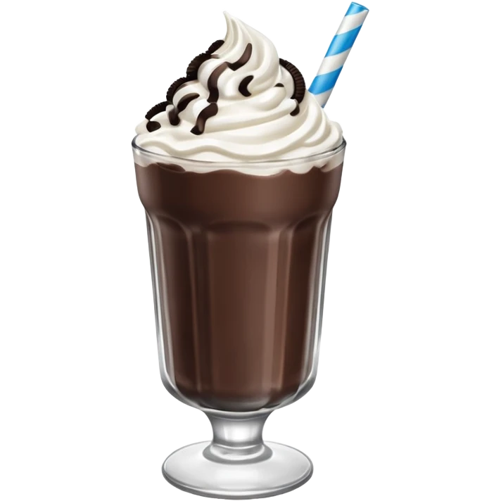 oreo milkshake emoji