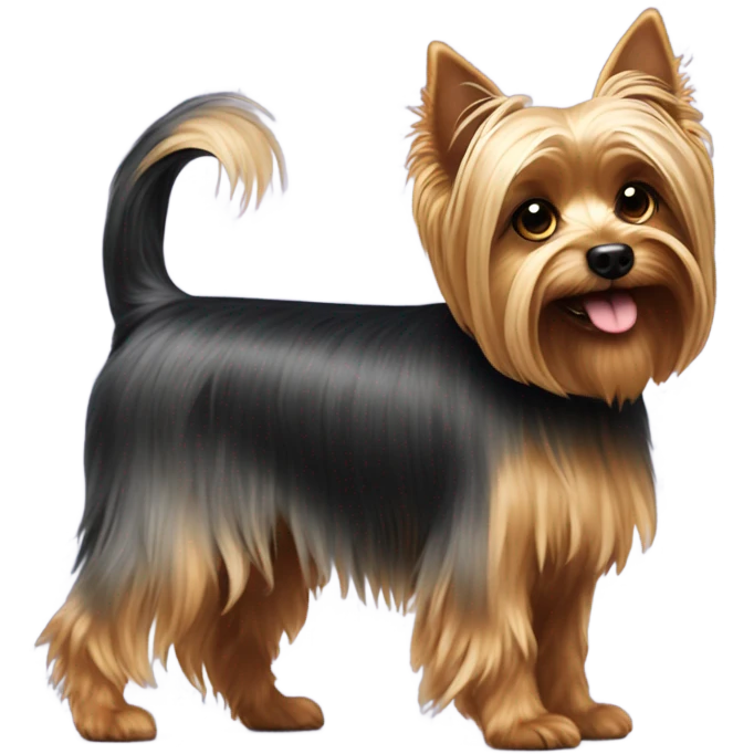 Yorkshire Terrier with a Tail emoji