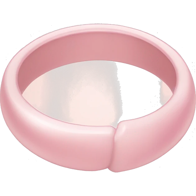 ring soft pink color  emoji