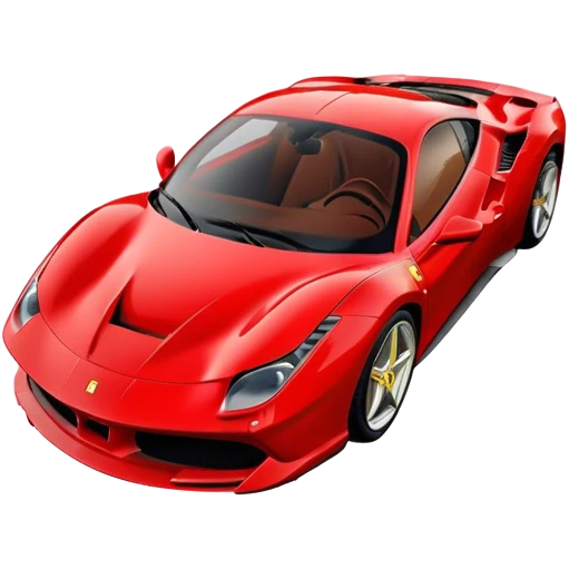 Ferrari 488 GTB - Ferrari (Model Year: 2020) (Iconic colour: Red) emoji