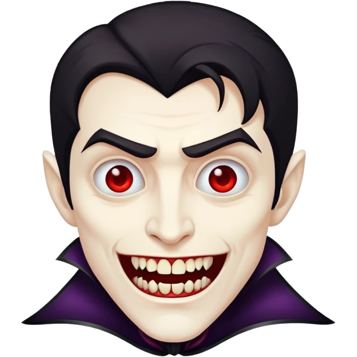 classic vampire emoji