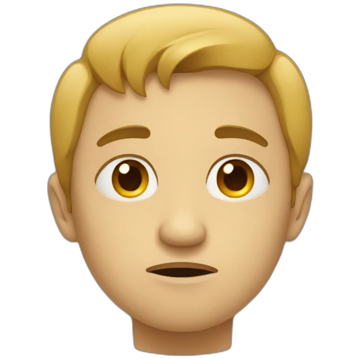 triste emoji