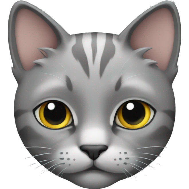 cat grey emoji