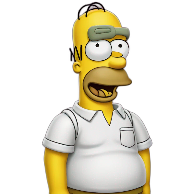 Homer simpsons joy emoji