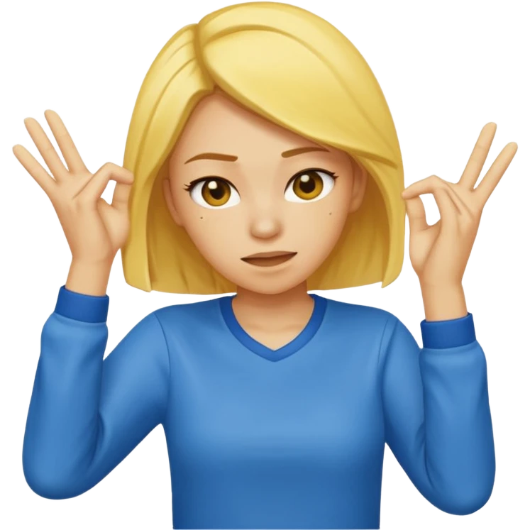 Dabbing women with yellow skin tone emoji