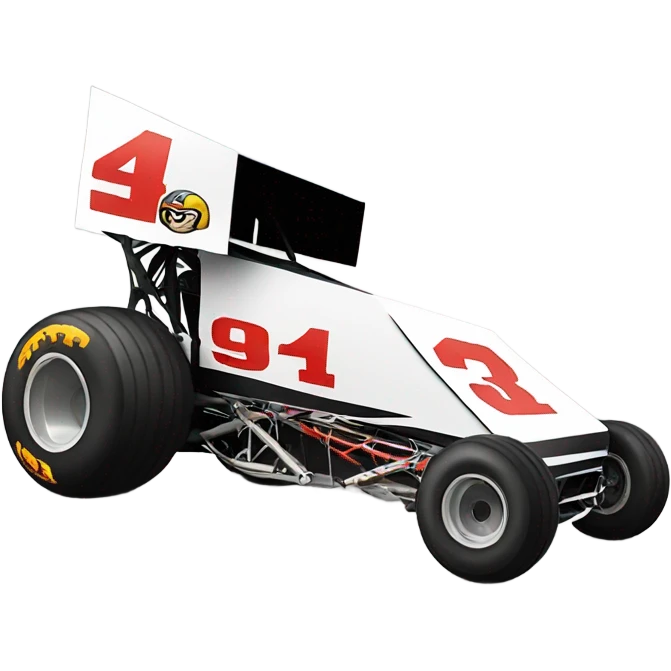 Sprint car emoji